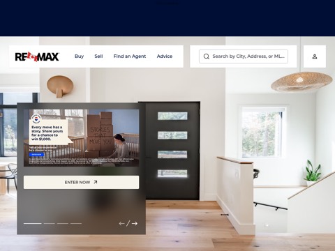 Screenshot of the RE/MAX Georgian Bay Realty Ltd website